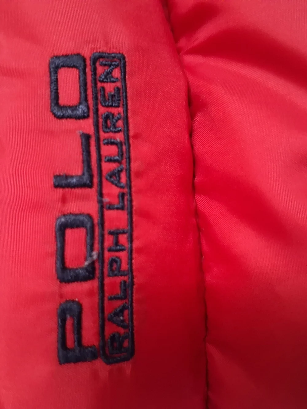 Polo Ralph Lauren Kids Reversible Puffer Vest Navy Blue Red Down Fill 12M
